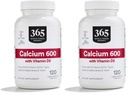 365 de Whole Foods Market Calciu cu vitamina D3 tablete, 120 Număr (Pachet de 2)