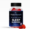 Suplimentul de somn Gumies - Toate naturale, aroma de fructe de pasiune, 60ct