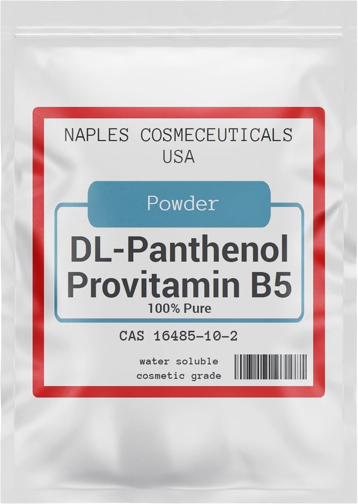 100% Pure Panthenol pulbere, DL-Panthenol pulbere, Provitamine B5 pentru îngrijirea părului, Piele, Nails Deep Mousturizer, Utilizați în Formulări cosmetice sau adăugați la produsele dumneavoastră preferate (2 oz)