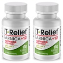 T-Relief Extra Putere Artrita Arnica +12 Durere Relieving Medicamente naturale Ajutor Reduce durere Dureri și durere în articulații natural - 100 comprimate (2 ambalaj)