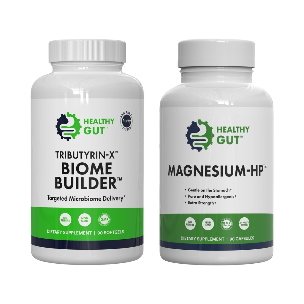 Sanatos Tributirin-X Biome Builder, 90 Softgels, si magneziu-HP, 90 capsule
