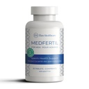 Medfertil pentru bărbați Supliment alimentar natural pentru bărbați cu Carnitină, Co-Q10, Seleniu, Zinc, Vitamina C, E, B12, B9 (30 comprimate)