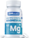 Supliment de magneziu Quadruple, 400mg de glicinat de magneziu Chelat, L-treonat, Citrate & Malate 