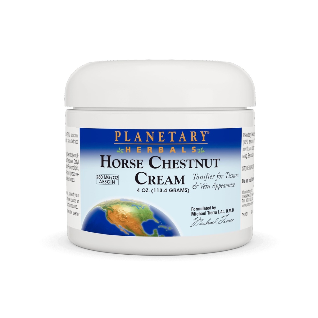 Planetary Herbals Horse Chestnut Cream Tonifier - 4 oz