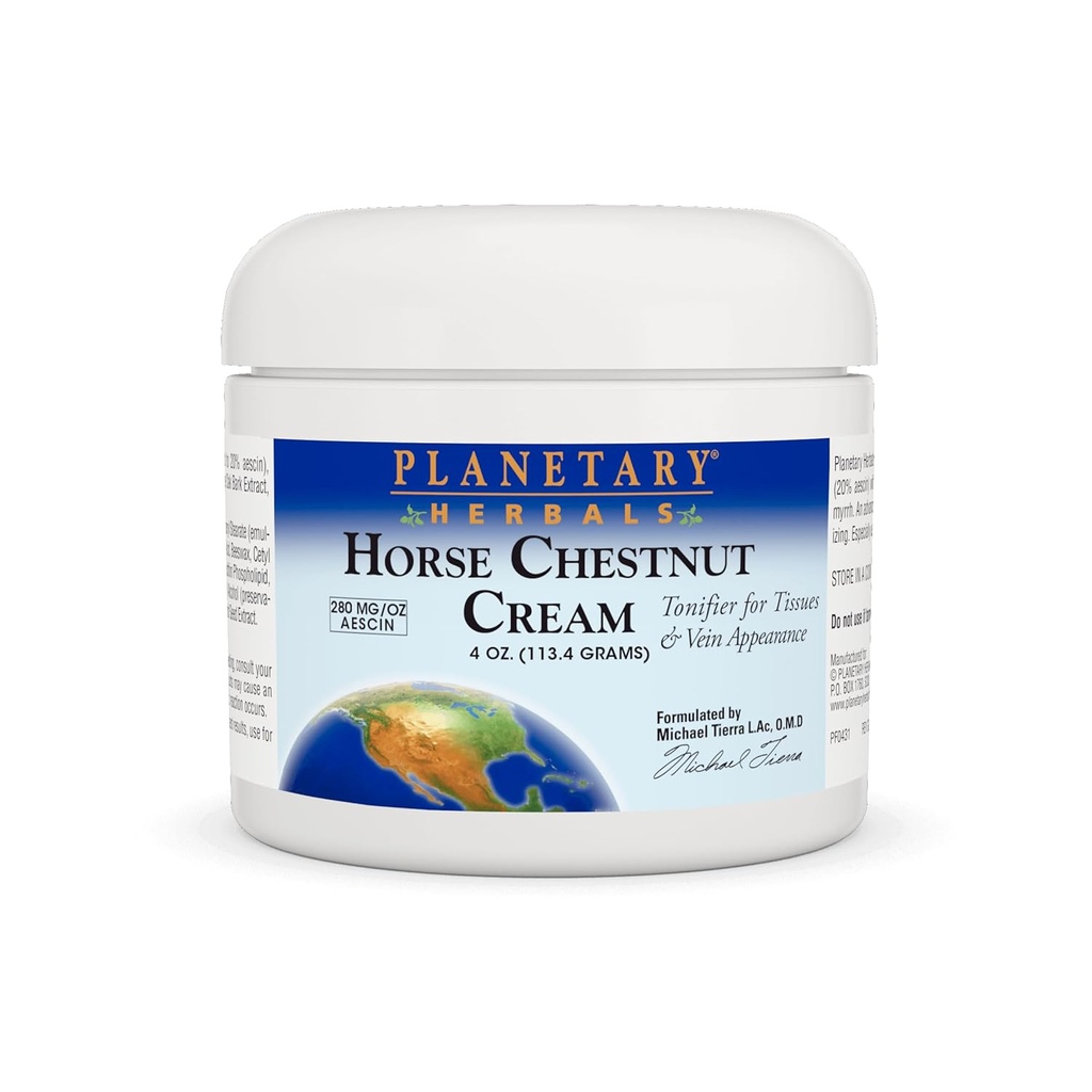 Planetary Herbals Horse Chestnut Cream Tonifier - 4 oz
