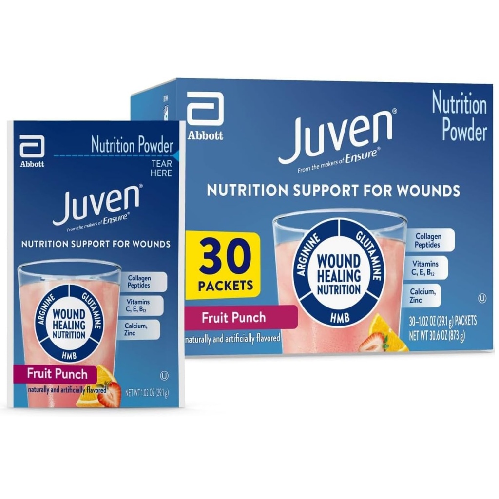 Medline Juven pulbere Supliment nutritional (Frut Punch, ambalare: 30EachCarton)