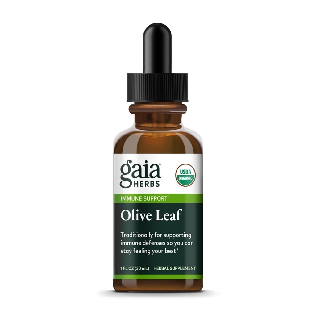 Gaia Herbs Olive Leaf 1 Fl Oz, Extract lichid