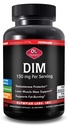 Olympian Labs DIM 150mg - DIM Diindolilmetan supliment Capsule de susţinere a echilibrului hormonal, piele curată, POSS, & Ajutor în regimurile de fitness - 30 capsule (30 zile de aprovizionare)