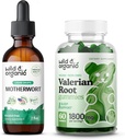 Motherwort sălbatic și organic Tincture 2 fl oz & valeriană Root Gummies