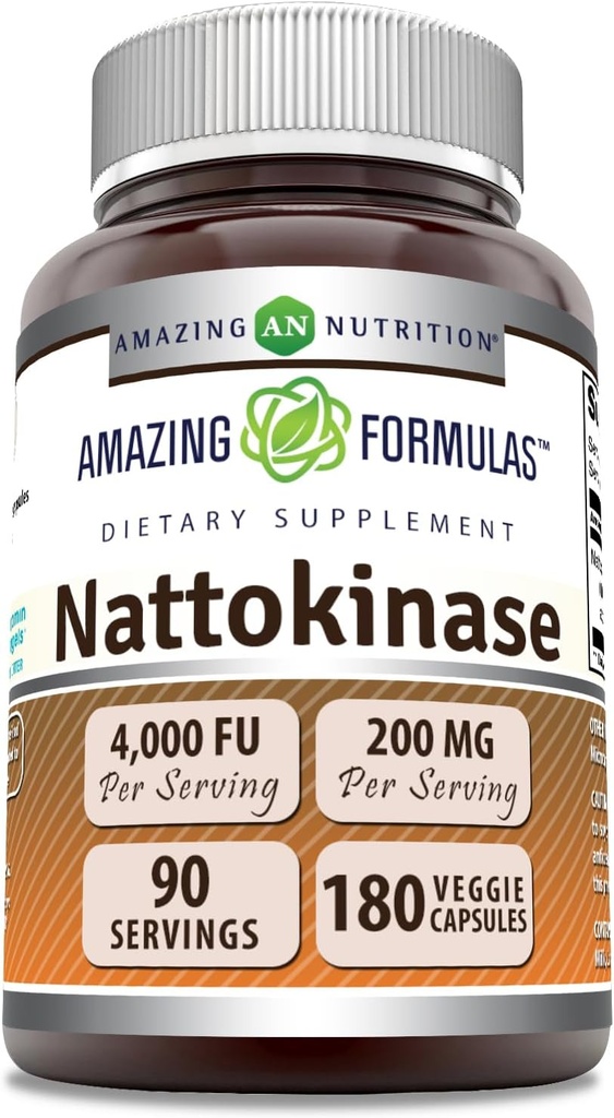 Formule uimitoare Nattokinaza Supliment alimentar 100 mg Capsule vegetale Supliment 