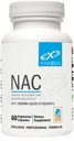 XYMOGEN NAC N-Acetil-Cysteine 600mg - Cardiovasculară, Antioxidant, Detox hepatic + Suplimentul de suport imun - Suporte Sinteza glutationei - Supliment NAC non-GMO (60 capsule)