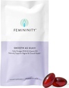 Feminitate Smooth ca Silk+ 30-Day Refill pentru uscare vaginală (60 Softgels) 