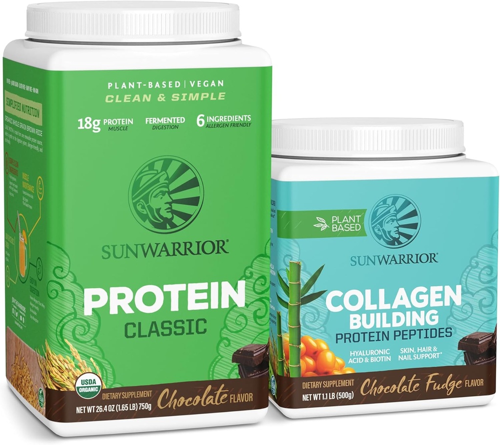 Sunwarrior Classic Pudră de proteine Vegan 