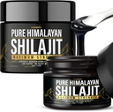 (2 ambalaj) Shilajit Pure Himalayan Resin organic - Lab naturale autentificate Formula testate pentru bărbați, Femei - No Heavy Metals - 600mg Max Putere cu 85 + Trace Minerale Grad de aur Shilaj Supliment