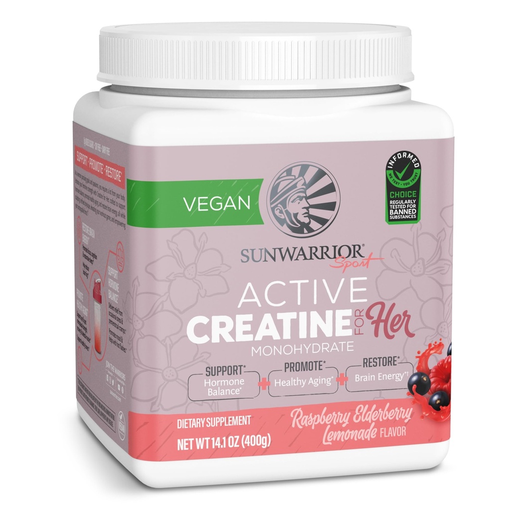 Creatura sunwarrior pentru femei pulbere monohidrat Micronited Pre Antrenament de recuperare Supliment de sprijin musculare Clădire Putere de formare Cogniție 