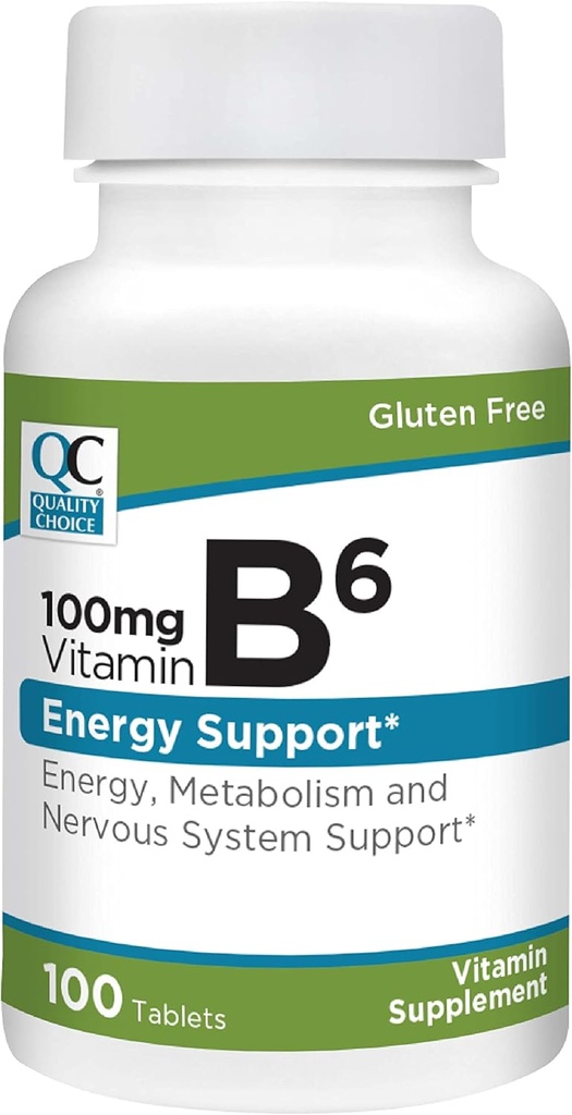 Alegerea de calitate Vitamina B6 100mg, 100 comprimate