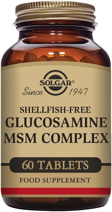 Comprimate Complexe Solgar Glucosamine MSM, 60 Conte