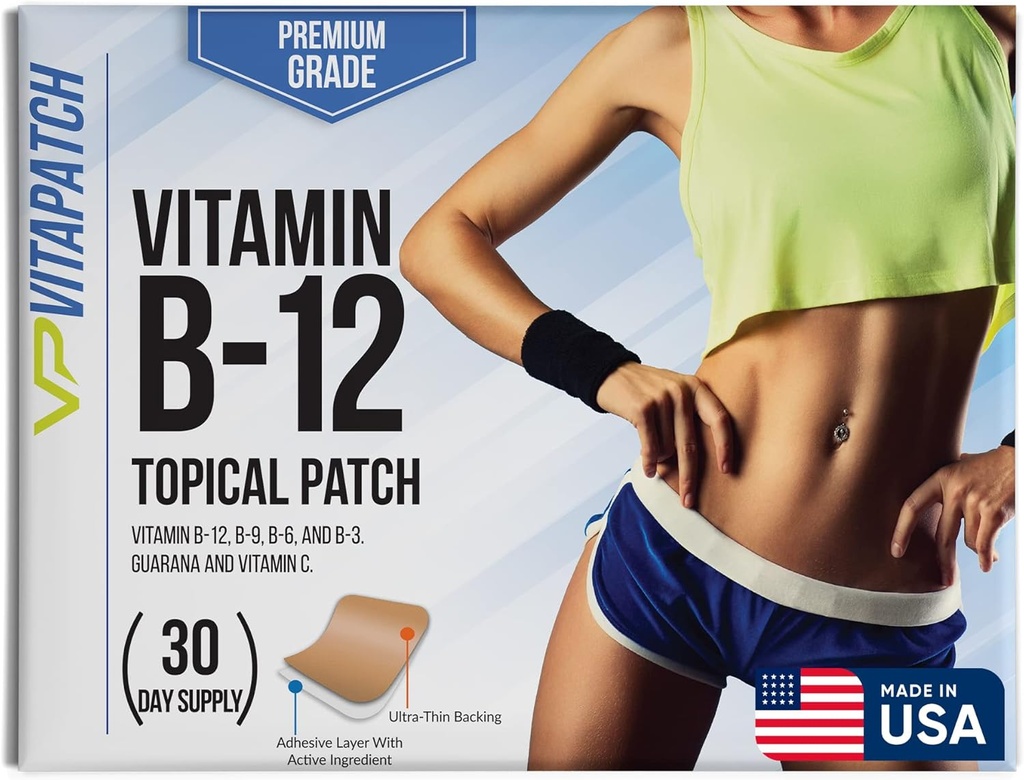 Premium grad B12 Patches 30 zile de aprovizionare B12 Patch 