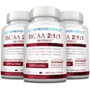 Science BCAA Supliment aprobat - 180 comprimate - 2400 mg - Creșterea performanței și creșterea dezvoltării musculare - L-Leucină, L-Isoleucină, L-Valină - Made in USA, Non-GMO
