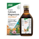 Floradix Calciu Magneziu Liquid Mineral & Vitamina Formula - Suplimentul de suport osos cu calciu, magneziu, vitamina D & Zinc - Vegetarian & Non-GMO - 8.5 fl oz