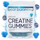 Gumele de crestine pentru barbati si femei - Creatura® Creatura Monohidrat, L-Theanină, L-Tyrosine & B12 pentru crestere musculara, Putere, Focus, Energie si Sanatate - Calorie scazuta, Zahar-Free, & Vegan