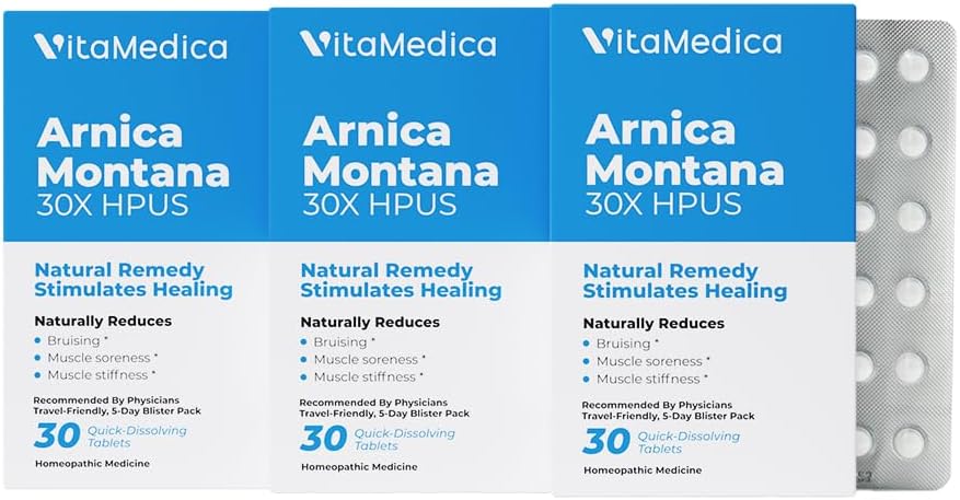VitaMedica Arnica Montana Blister pachet 30X tablete pentru durere învinețire și umflarea 