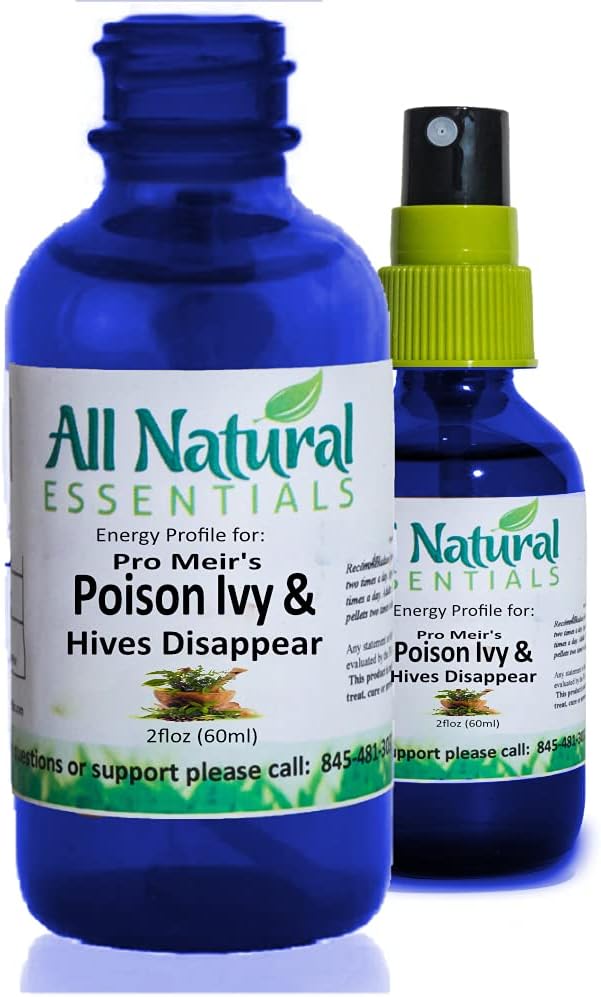 Toate Poison Natural Ivy Hives dispare Pro Meir lui 2 oz Homeopatic Remedy Poison Ivy Hives Homeopatie Supliment Poison Ivy Copii Copii Copii Femei Kosher Bărbaţi