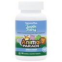 Naturas Plus Animal Parade Tooth Fairy copii masticabile - Aroma de vanilie naturale - 90 comprimate de origine animală - Suplimentul de sănătate dentară - vegetarian, gluten gratuit - 45 Serviri