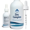 Complex de zinc Ionic Anderson, picaturi lichide pentru suport imunitar, 15mg sulfat de zinc per servire, Echilibrat Trace Mineral Dietary Supliment pentru Femei, Bărbaţi, 60 Serviri, Sticla 2oz