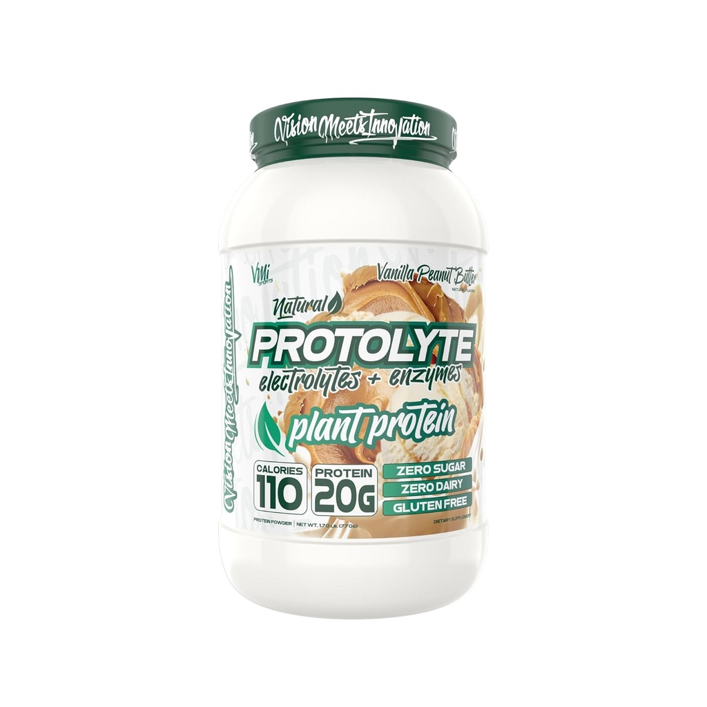 Proteina vegetala naturala protolitata de catre VMI Sport cu electroliti si enzime 