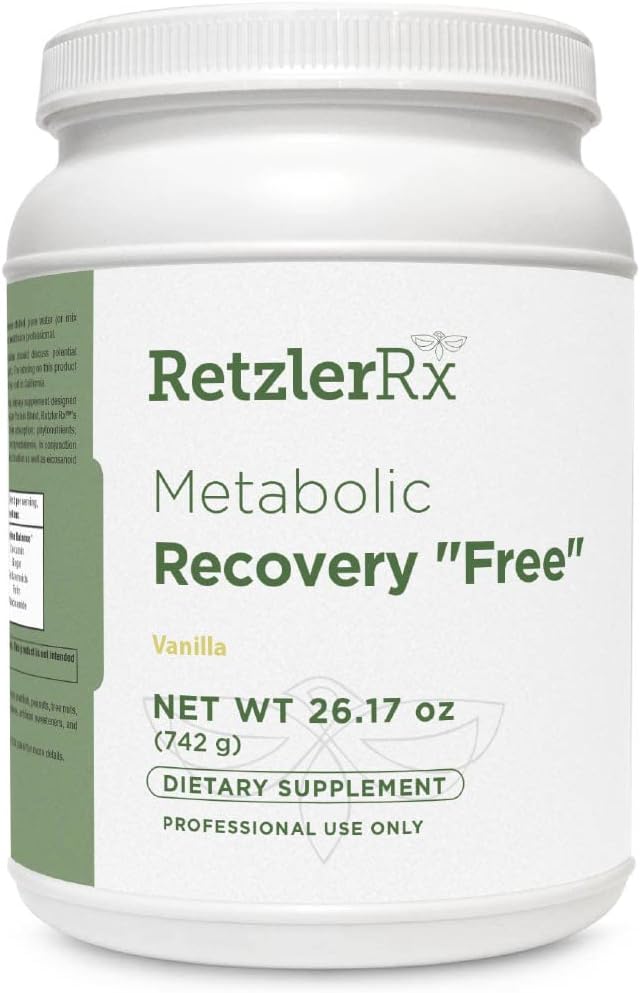 HormoneSynergy Formula de recuperare metabolică - Optimal gastro-intestinale, suport hepatic și intestinal GHI - Zahăr și Stevia gratuit Vanilie