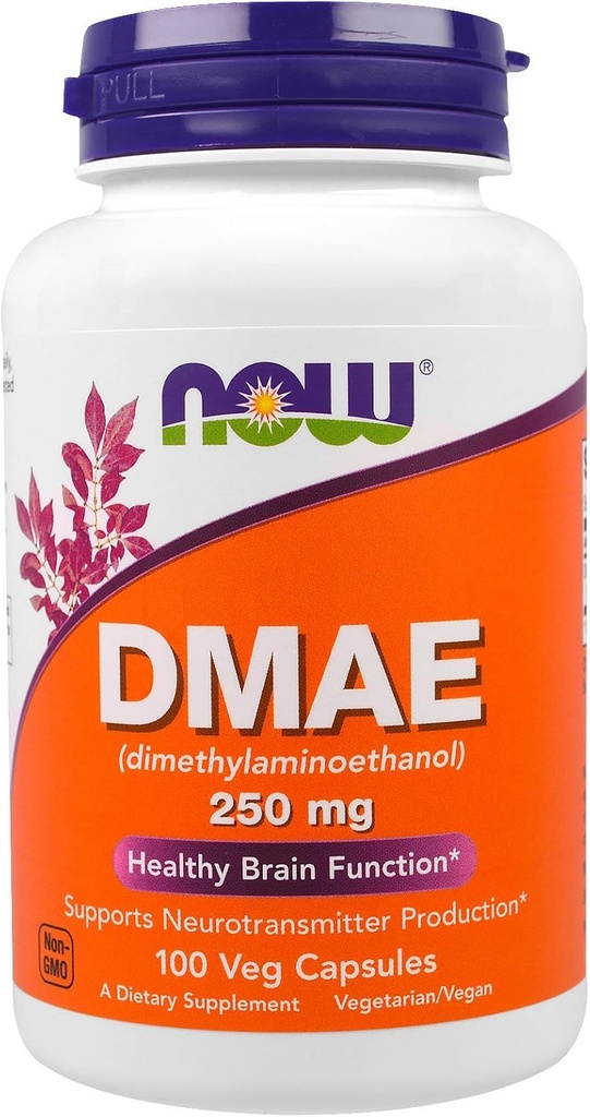 Dmae 250mg, 100 capsule (pachet de 2)