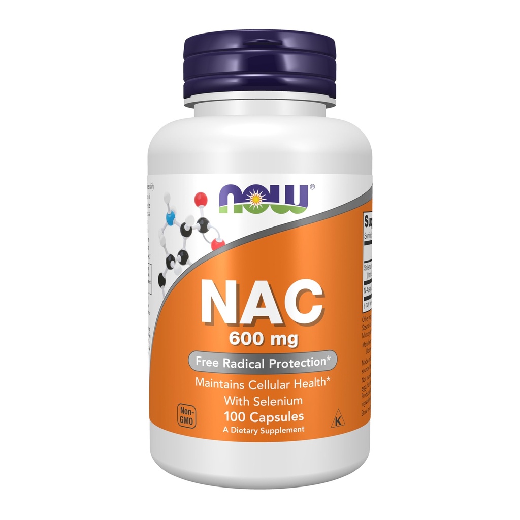 Acum alimente NAC 600 mg - 100 Vcaps 2 ambalaj