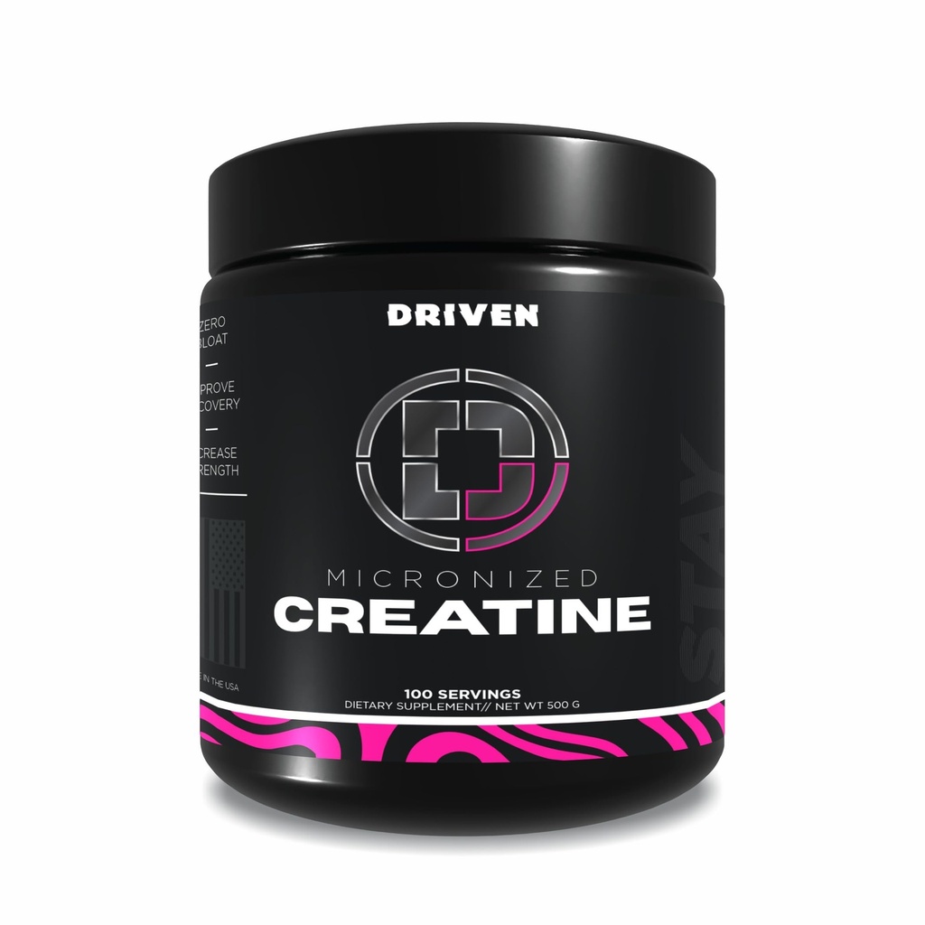 Driven Nutriție Micronized Creatină Pudră monohidrată 