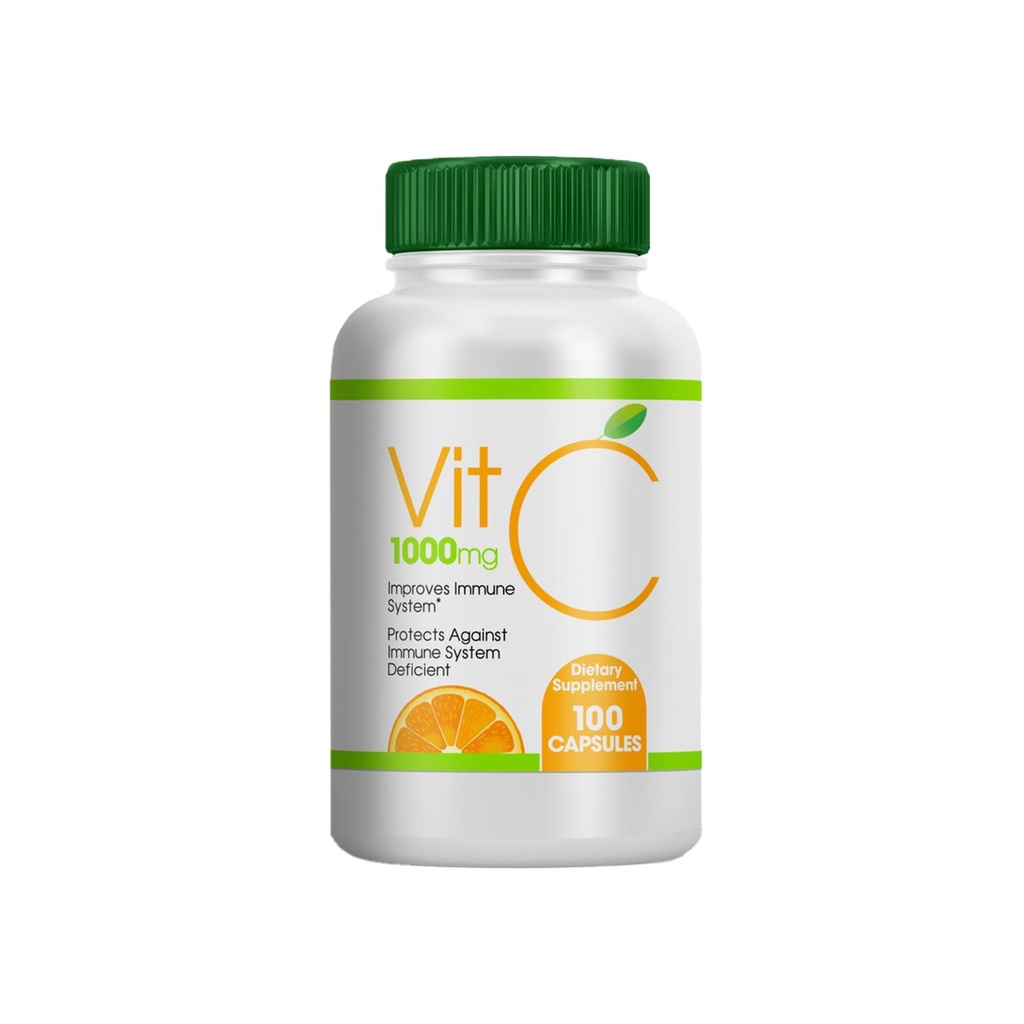 Vitamină generică C 1000mg, 100 capsule, capsule suplimentare dietetice