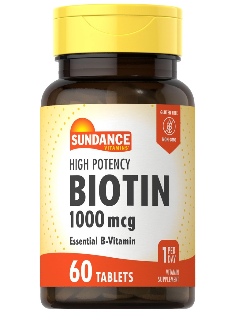 Sundance mare potenta Biotin 1000 mcg Supliment 