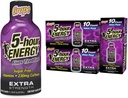 5 ore energie Putere suplimentară Shot, Aroma de struguri, 30 Conte, 1.93 oz., Zero Calories & Sugar-Free 230 mg energie cafeinate Shot, Aminoacidi & B Vitamine, Suplimente alimentare