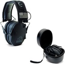 Walker's Razor Slim Electronic Shooting Audiere protecție Muff (Sound Amplificare și Suprimare) cu protecție caz