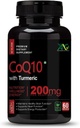 Generic Viva High Absorbtion CoQ10 cu Turmeric - Suplimente nutritionale antioxidante, Heart Health & Healthy Brain Function - Ubichinol pentru sanatatea mitocondriala - 200mg 60 capsule