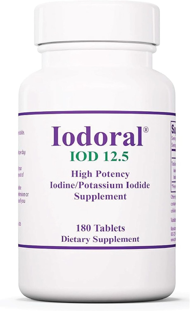 Comprimate de iod 12,5 mg pentru suport nutriţional 