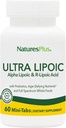 Naturi Plus Ultra Lipoic - 60 Mini-Tab-uri bi-Layered - Suportă Free Radical Defenses cu Probiotice, Nutrients & Whole Food Concentrats - Gluten Free - 30 Servings