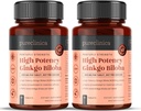 pureclinica mare potenta Ginkgo Biloba 30.000 mg x 180 comprimate (2 sticle de 90) - 6 luni de aprovizionare - 5 ori puterea produselor concurent