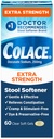 Colace extra Putere Stool Softener pentru Relief de constipație blând eficace, #1 Doctor recomandat Stool Softener Brand, 250 mg capsule Docusate, 60 Count (Pachet de 1)