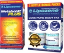 Lipozene pierdere în greutate pastile dublu ambalaj și MetaboUp Plus supliment termogenic - Apetit Supressant