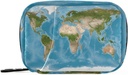 Cutie pilula 7 Ziua 3D World Map Pilula Case Bag Pastile de călătorie Organizator sac cu Zipper Portabil Weekly Case Compact Dimensiune pentru Deţinătorul Suplimentului de Vitamine