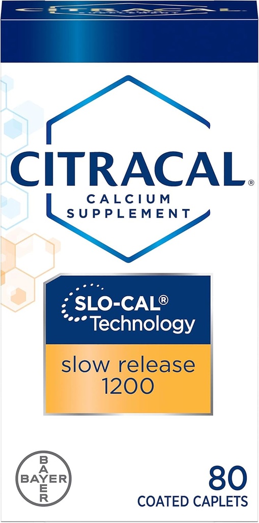 Calciu citracal + D Dimensiune 80ct Calciu citral + D 80 Număr (Pachet de 4)