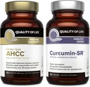 Calitatea vieții Caracteristici Kinoko Gold AHCC și Microactive Curcumin SR - Suport imunitar Curcumin Bundle