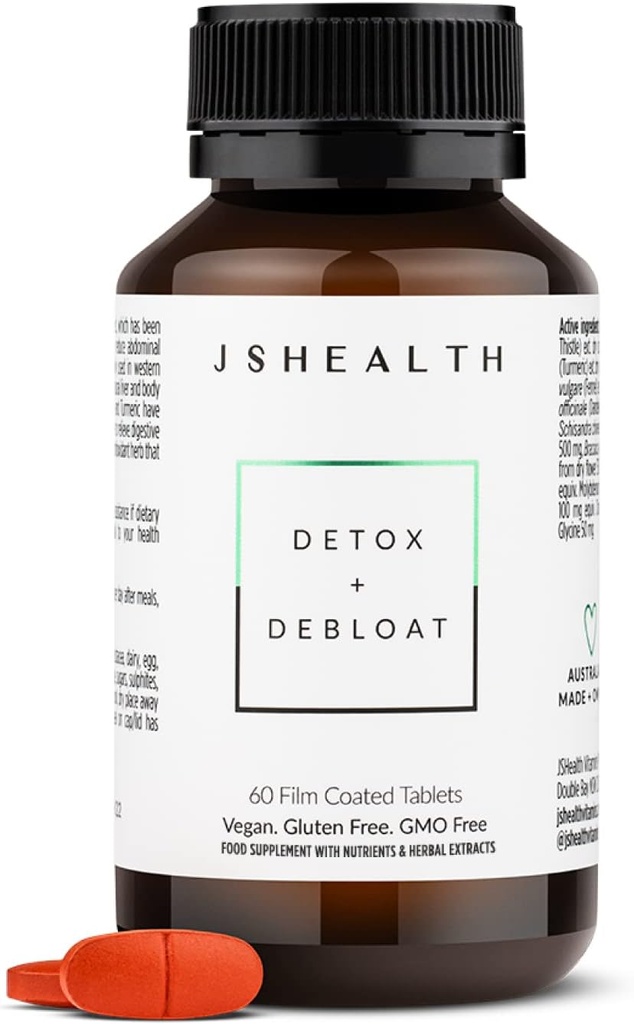 JSHealth Vitamins Signature Bundle, Hair + Energy, Detox + Debloat, și Skin + Digestion Supplements