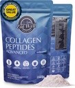 EAT BINE PREMIUM ALIMENTAȚII Colagen Peptides pulbere Proteina 45 Serviri, 16oz, Colagen pentru piele, Os și sprijin comun, Tipuri I & III Colagen Fed Suplimente pentru femei și bărbați, Keto, Aminoacidi