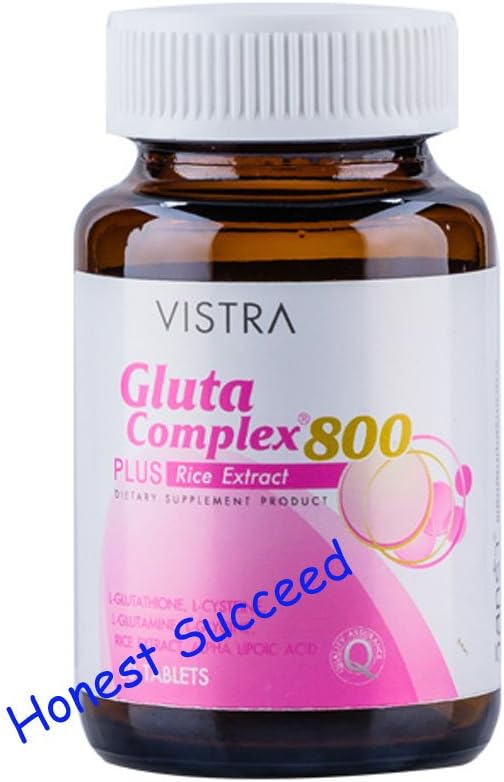 Vistra Gluta Complex 800 Plus Extract de orez 60 capsule.